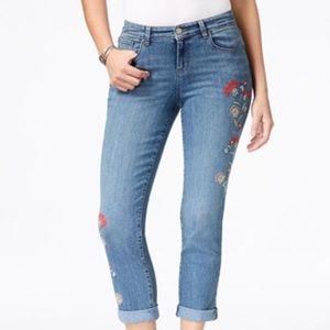 ##SOLD # and co .emboidered curvy boyfriend